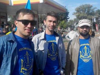 черкаський Автомайдан на акції протесту у Одесі