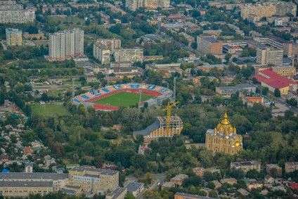 Черкаський стадіон, Свято-Михайлівський кафедральний собор…
