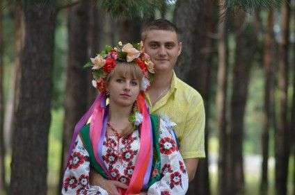 На фото Ігор і його покійна дружина Руслана