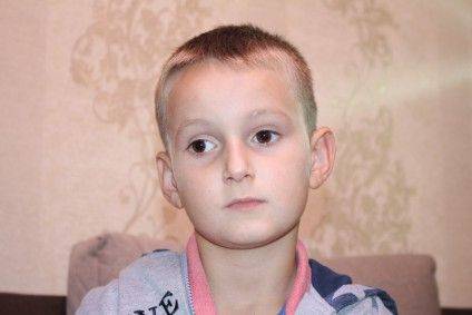 Ян (7 років) – син загиблого АТОвця Віктора Кумановського