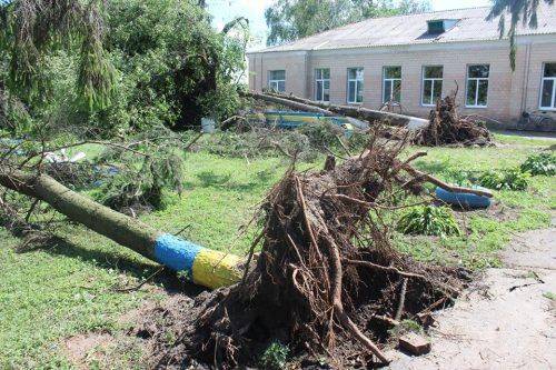 Через негоду на Черкащині без електроенергії залишаються 78 населених пунктів