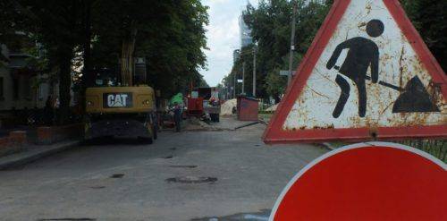 Черкаські комунальники обіцяють відремонтувати Хрещатик до кінця вересня (відео)