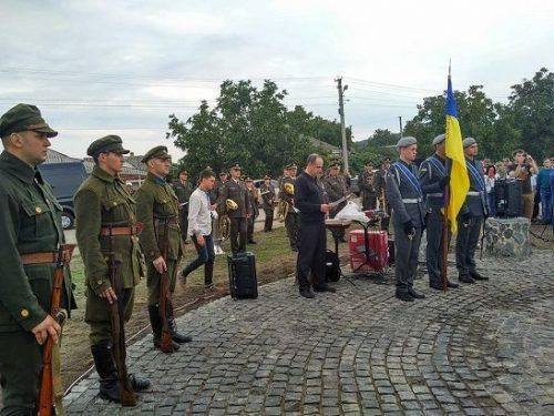 На Одещині відкрили перший військовий меморіал за проектом черкащанина (фото)