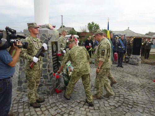 На Одещині відкрили перший військовий меморіал за проектом черкащанина (фото)
