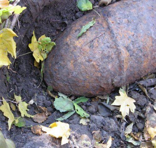 На Черкащині знайшли 50-ти кілограмову авіаційну бомбу