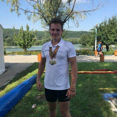 Студент уманського вишу здобув перемогу на чемпіонаті Румунії з веслування на байдарках і каное (фото)
