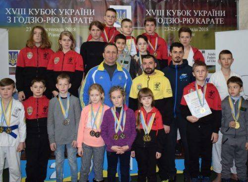 Спортсмени Черкащини здобули нагороди на Кубку України з годзю-рю карате