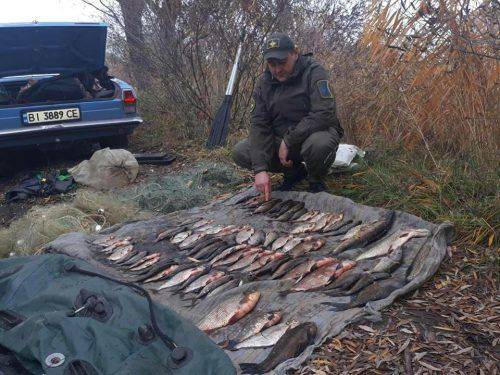 На Черкащині браконьєри наловили риби майже на дев'ять тисяч гривень (фото)