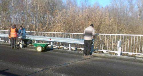 На Черкащині завершується ремонт мосту через річку Рось