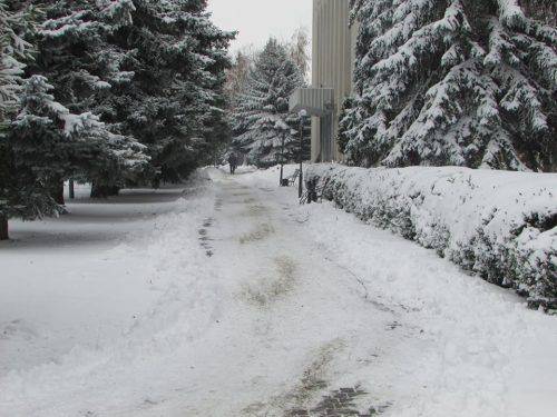 Комунальні служби Черкащини продовжують розчистку снігу