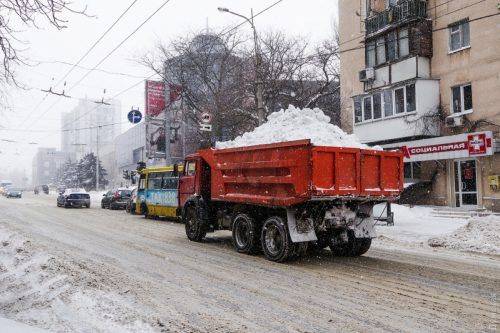 Куди вивозитимуть сніг черкаські комунальники