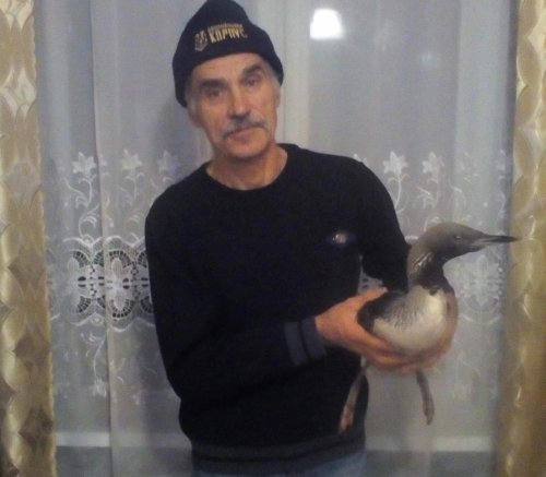 На Черкащині чоловік врятував рідкісного птаха