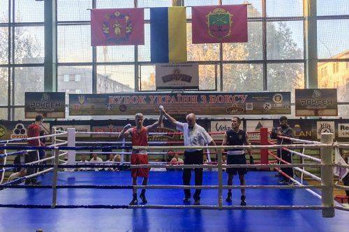 Черкаський боксер увійшов до трійки найсильніших на чемпіонаті України