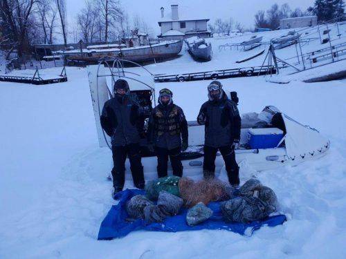 На Черкащині затримали браконьєрів, які наловили риби на 14 тисяч гривень
