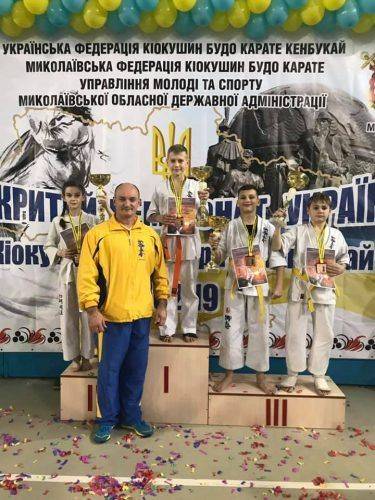 Уманська команда "Спартак" виборола 5 медалей на чемпіонаті України із кіокушинкай карате (фото)