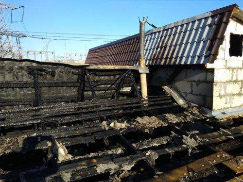 У Черкасах загорівся будинок через неправильне користування пічним опаленням (фото)