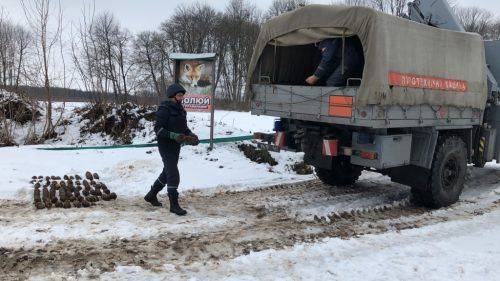Із початку року на Черкащині ліквідовано понад 70 вибухонебезпечних предметів (фото)