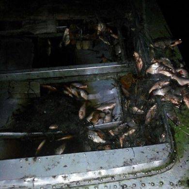 На Черкащині затримали браконьєрів, які виловили риби на понад 25 тис. грн (фото)