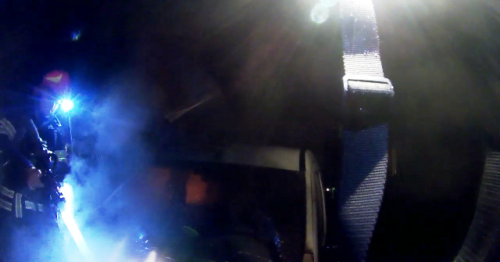 Уночі в Черкасах через підпал горіли три автівки (фото, відео)