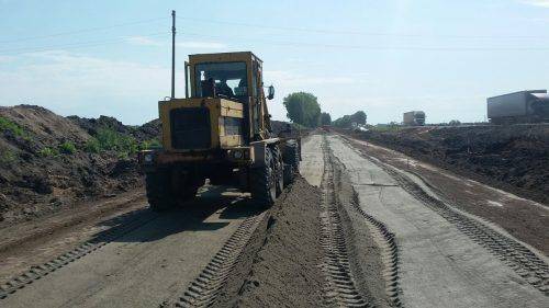 Через ремонт на міжнародній трасі Черкащини буде діяти об'їзна дорога (фото)