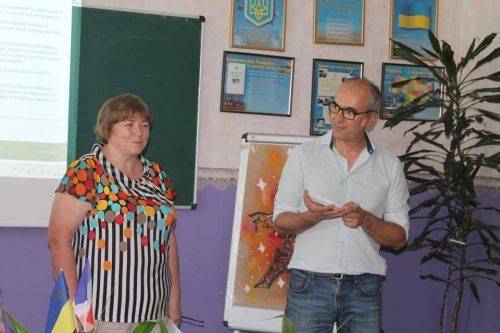 У черкаській школі побував аташе посольства Франції в Україні