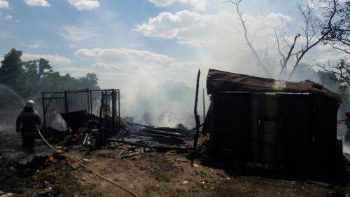 На Черкащині загорівся будинок через використання печі (фото)
