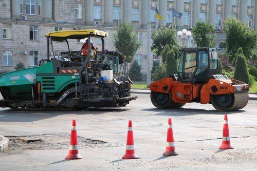 У Черкасах ремонтують одну з вулиць (фото)
