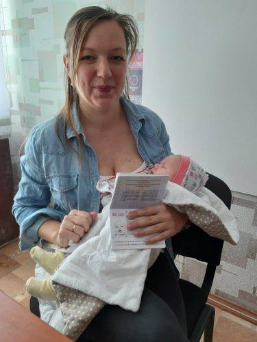 На Черкащині одномісячна дитина отримала біометричний паспорт