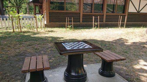 В одному з черкаських парків з'явилися шахові столи (фото)