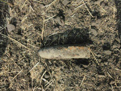 На Черкащині знайшли артилерійський снаряд (фото)
