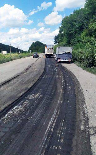 На Черкащині ремонтують дорогу національного значення (фото)