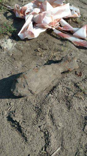 У Черкасах знайшли снаряд часів війни (фото) 