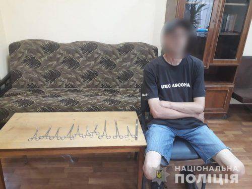 Правоохоронці затримали чоловіка, який обікрав черкаську лікарню (фото, відео)