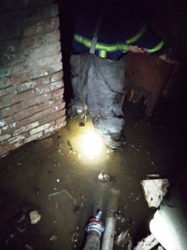 На Черкащині затопило підвал житлового будинку (фото)