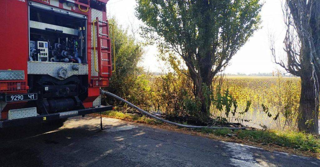 За добу в Черкасах та області чотири рази горіла суха трава (фото)