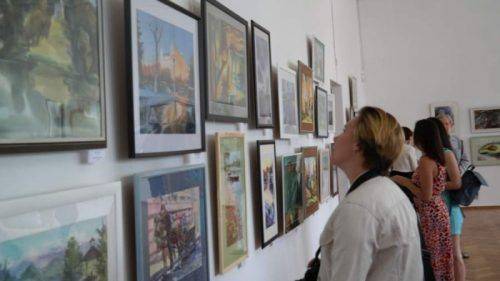 У Черкасах відкрилася Міжнародна виставка акварельного живопису