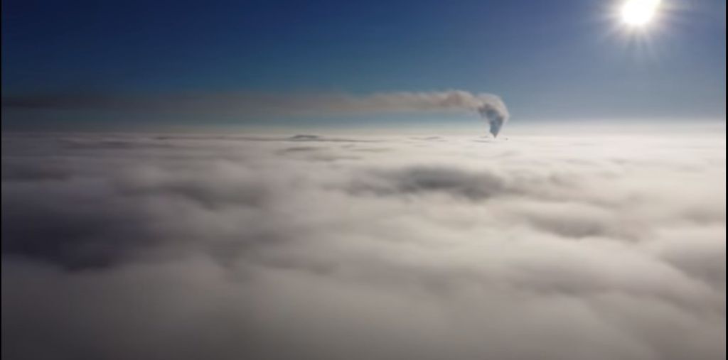 Вище туману: черкащанин показав місто з висоти 340 метрів